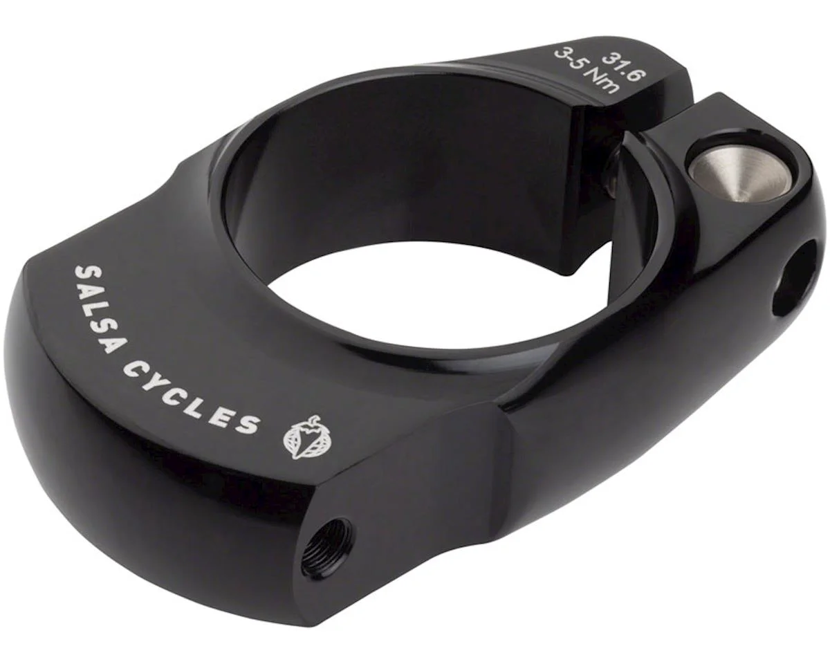 Salsa Post-Lock Rack Mount (Black) (31.6mm) - view 3